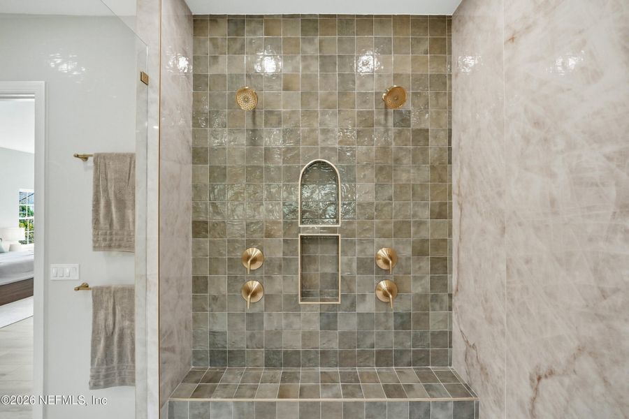 Close-up of interior finishes inside a home in , Atlantic Beach (Image 60).