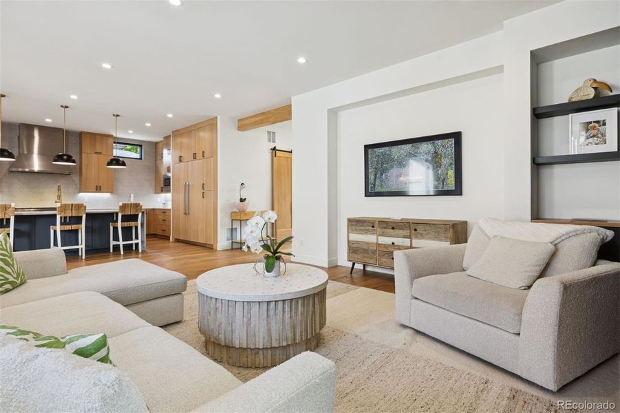 Furnished interior view inside a new home in , Denver (Image 3).