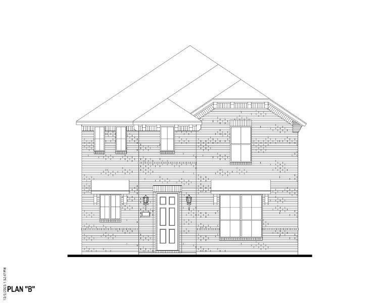 Plan 1462 Elevation B