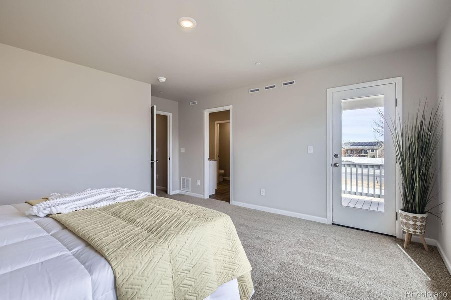 Furnished interior view inside a new home in Johnstown Village, Johnstown (Image 14).