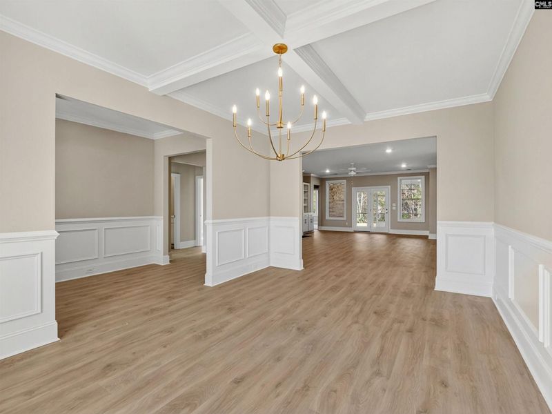 Spacious, unfurnished interior of a new home in Collins Cove, Chapin (Image 18).