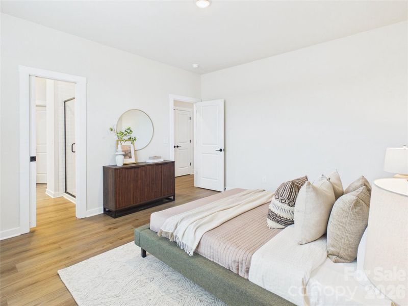 Furnished interior view inside a new home in , Mooresville (Image 34).