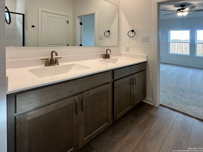 Furnished interior view inside a new home in The Arbors at the Wilder, Adkins (Image 13). Furnished interior view inside a new home in The Arbors at the Wilder, Adkins (Image 13).