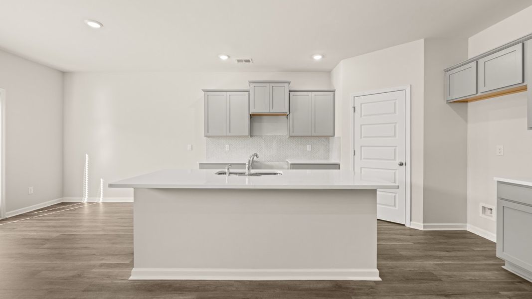 Representative furnished interior of a home built from the Hayden by D.R. Horton in Locust Grove Station - Cedar Ridge, Locust Grove (Image 6).