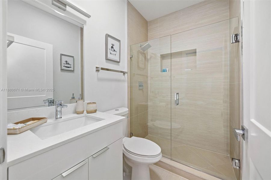 Furnished interior view inside a new home in , Miami (Image 19). Furnished interior view inside a new home in , Miami (Image 19).