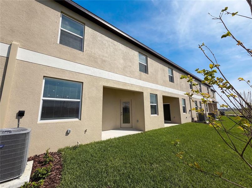 Exterior details and patio area of a home in , Parrish (Image 3). Exterior details and patio area of a home in , Parrish (Image 3).