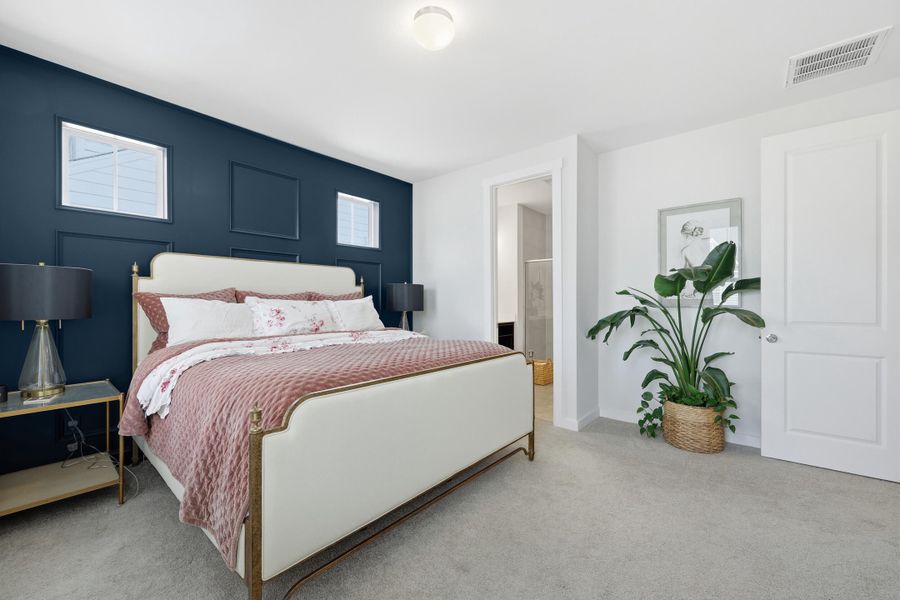 Furnished interior view inside a new home in Homecoming, Ravenel (Image 43). Furnished interior view inside a new home in Homecoming, Ravenel (Image 43).