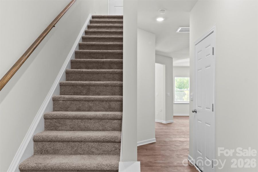 Stairway- Actual Home