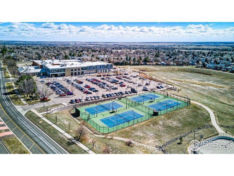 Just down the street is the Louisville Rec Center with tennis, athletic center, pool and skateboarding plus much more