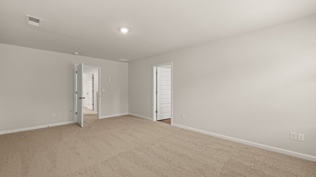 Representative unfurnished interior of a home built from the Hayden by D.R. Horton in Locust Grove Station - Cedar Ridge, Locust Grove (Image 19).