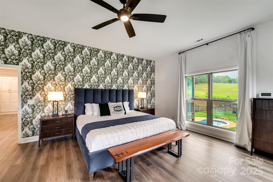 Furnished interior view inside a new home in , Franklin (Image 11).