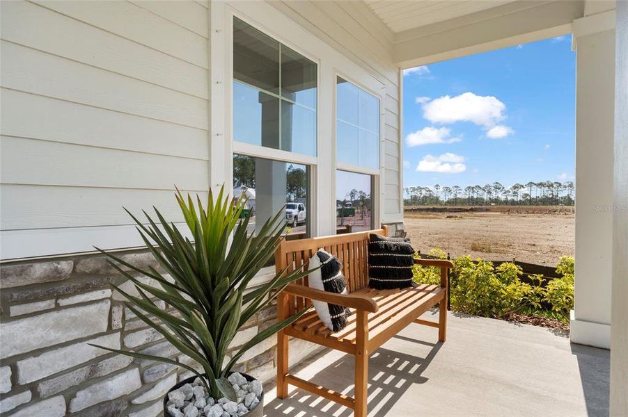 Furnished interior view inside a new home in The Cypress Series at Reserve East, Flagler Beach (Image 10).
