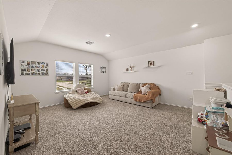 Furnished interior view inside a new home in Grand Pines, Magnolia (Image 39).