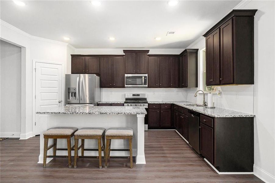 Furnished interior view inside a new home in Paces Estates, Lithia Springs (Image 18). Furnished interior view inside a new home in Paces Estates, Lithia Springs (Image 18).