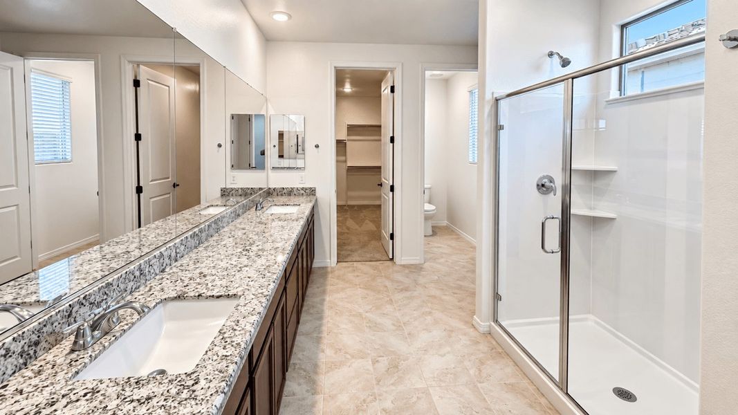 Furnished interior view inside a new home in The Grove at El Cidro, Goodyear (Image 4).