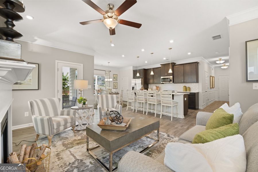 Furnished interior view inside a new home in Trellis Park, Hampton (Image 21).