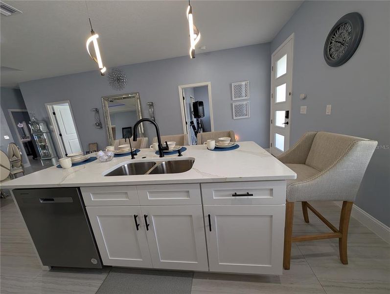 Furnished interior view inside a new home in , Poinciana (Image 39).
