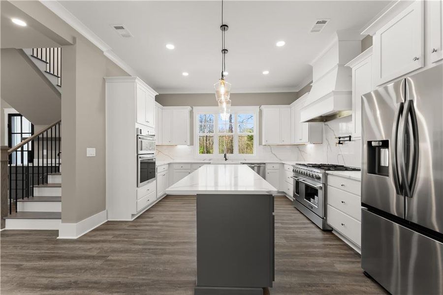 Furnished interior view inside a new home in , Ball Ground (Image 19).