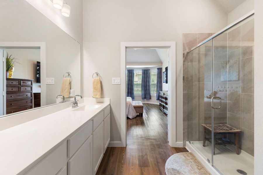 Furnished interior view inside a new home in Moran Ranch, Willis (Image 5). Furnished interior view inside a new home in Moran Ranch, Willis (Image 5).