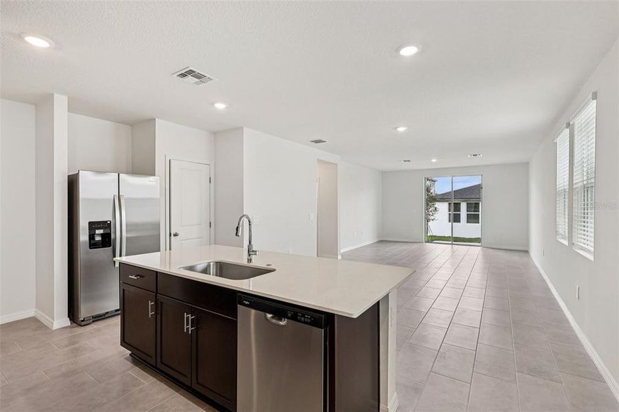 Furnished interior view inside a new home in Wynnstone - Classic Series, Haines City (Image 5).
