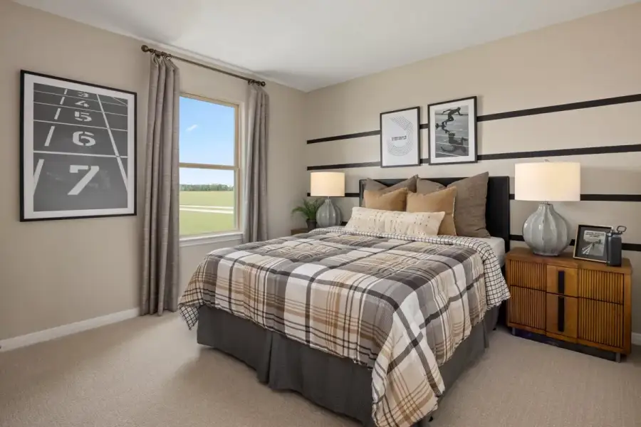 Representative furnished interior of a home built from the 2041 by KB Home in Eden Trails, Waller (Image 16).