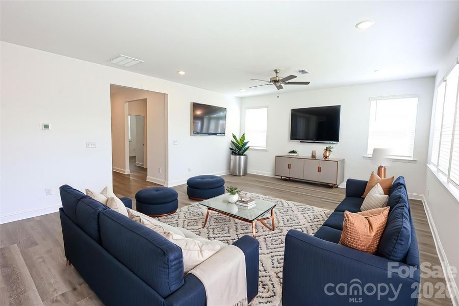 Furnished interior view inside a new home in , Denver (Image 7).
