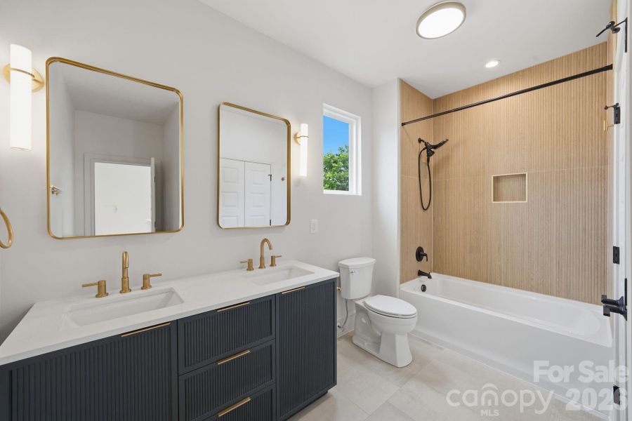 Furnished interior view inside a new home in , Charlotte (Image 41).