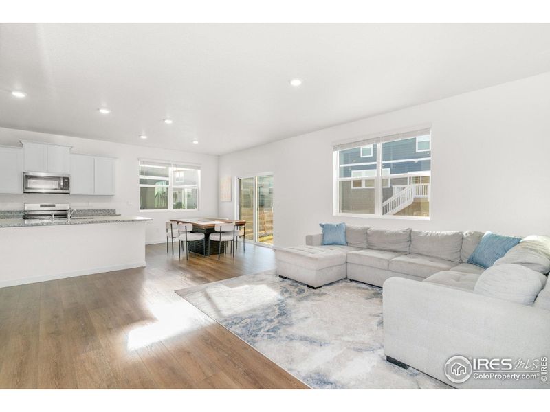 Furnished interior view inside a new home in Northridge Estates, Greeley (Image 8).