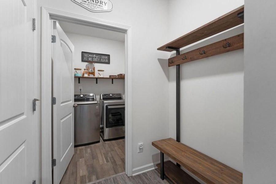 Furnished interior view inside a new home in Sycamore Crest, Calhoun (Image 9).