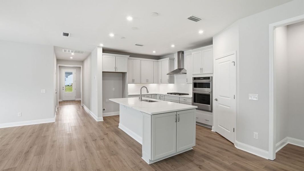Furnished interior view inside a new home in Midpoint at New Riverside, Bluffton (Image 6).