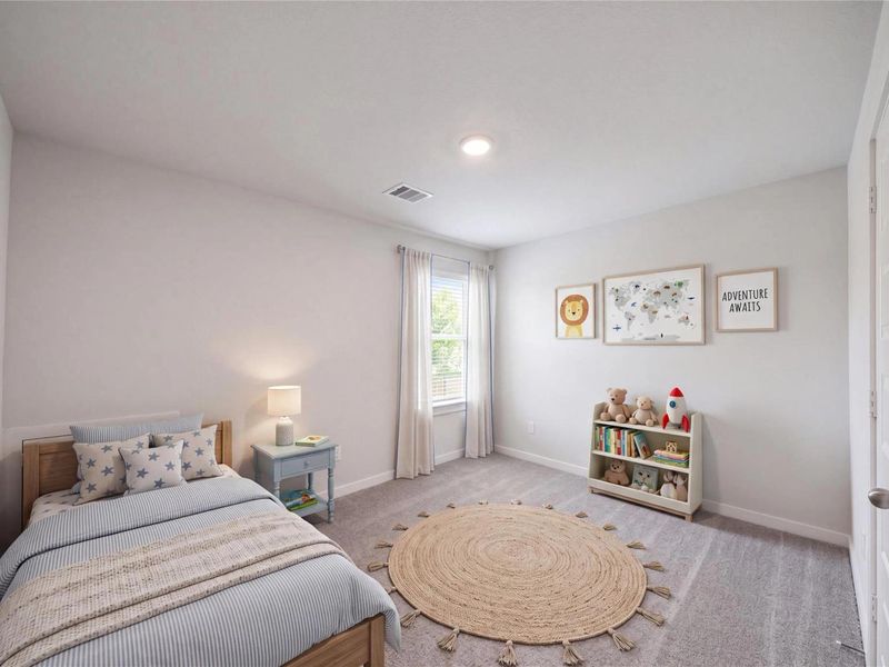Furnished interior view inside a new home in Liberty Estates, Cleveland (Image 17).
