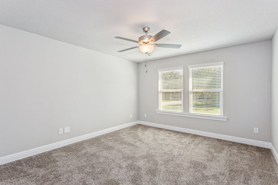 Representative unfurnished interior of a home built from the The Sapphire by Herbst Homes in Clear Water Landing, Milton (Image 96).