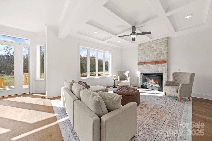 Furnished interior view inside a new home in , Midland (Image 9).