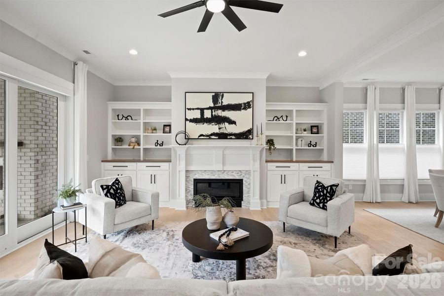 Custom hand built Maple cabinetry is exquisite!