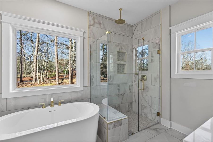 Furnished interior view inside a new home in , Douglasville (Image 11).