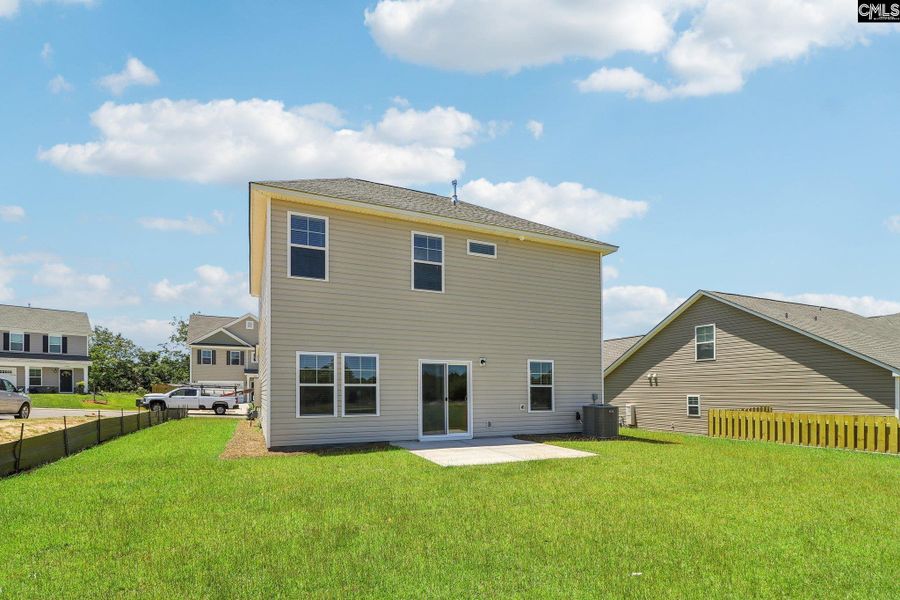 Exterior details and patio area of a home in Old Charleston Acres, Pelion (Image 15).