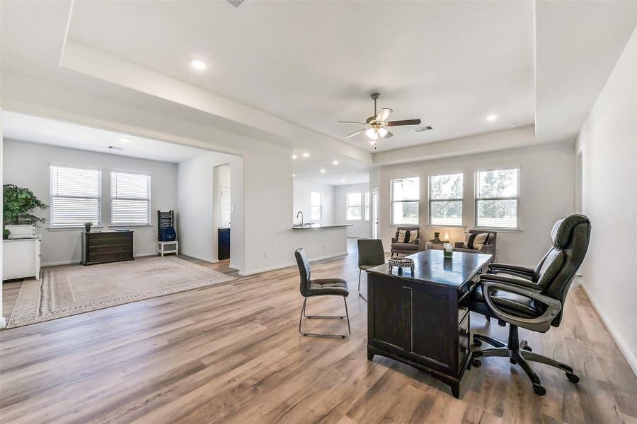 Furnished interior view inside a new home in Barton Place, Cleveland (Image 12). Furnished interior view inside a new home in Barton Place, Cleveland (Image 12).