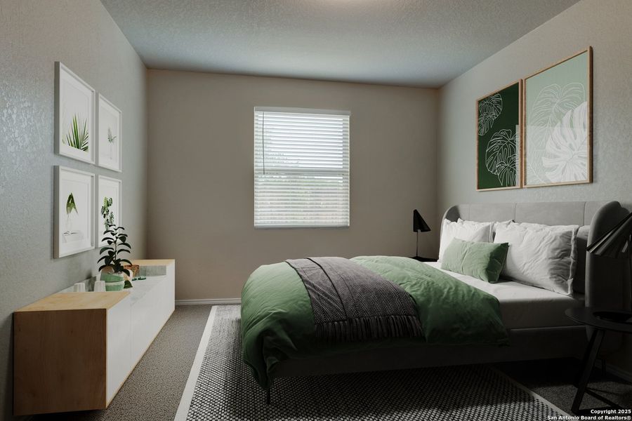 Furnished interior view inside a new home in Somerset Trails, San Antonio (Image 12).