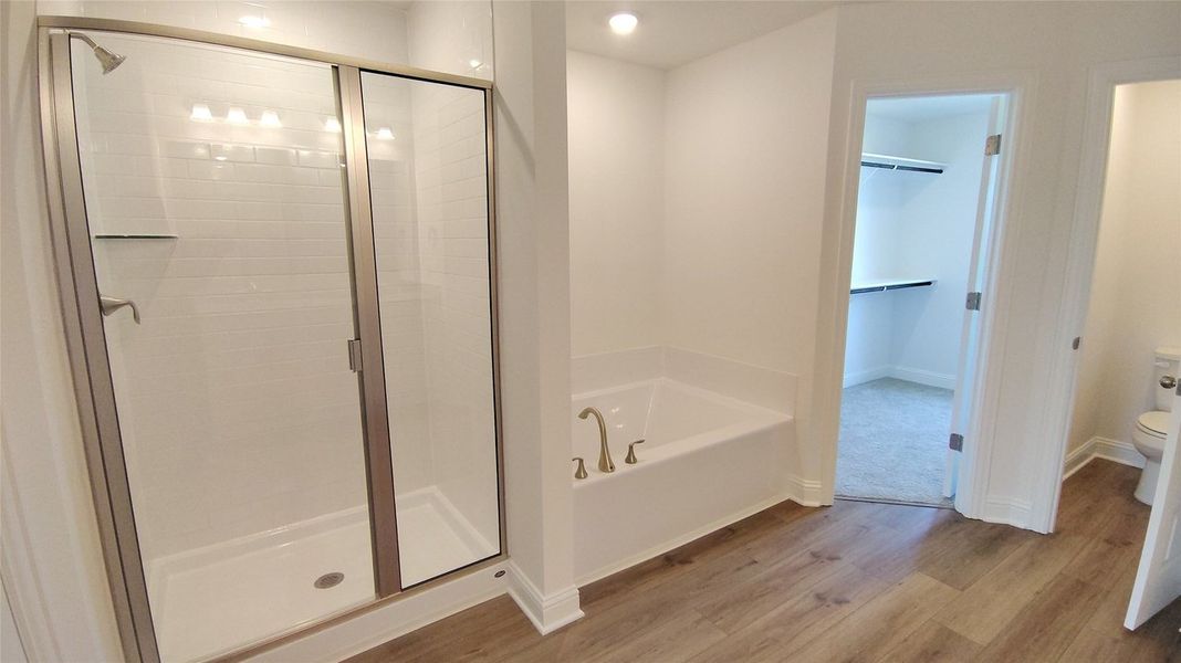 Furnished interior view inside a new home in Greystone, Angleton (Image 6).