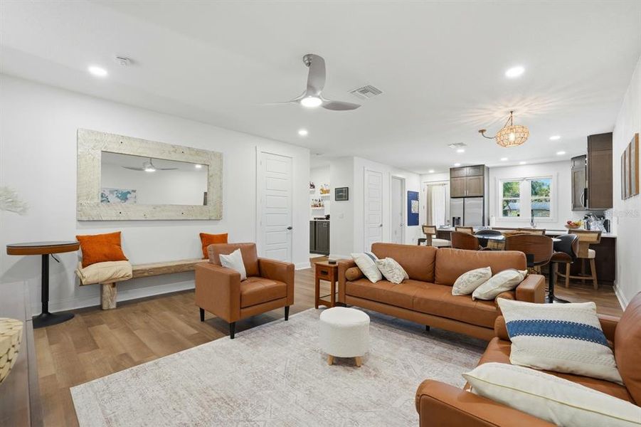 Furnished interior view inside a new home in , Edgewater (Image 4). Furnished interior view inside a new home in , Edgewater (Image 4).