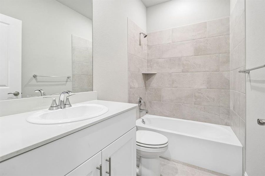 Photo is not of the actual home, but is an inspirational photo of builder’s model home and may depict options, furnishings, and/or decorator features that are not included.