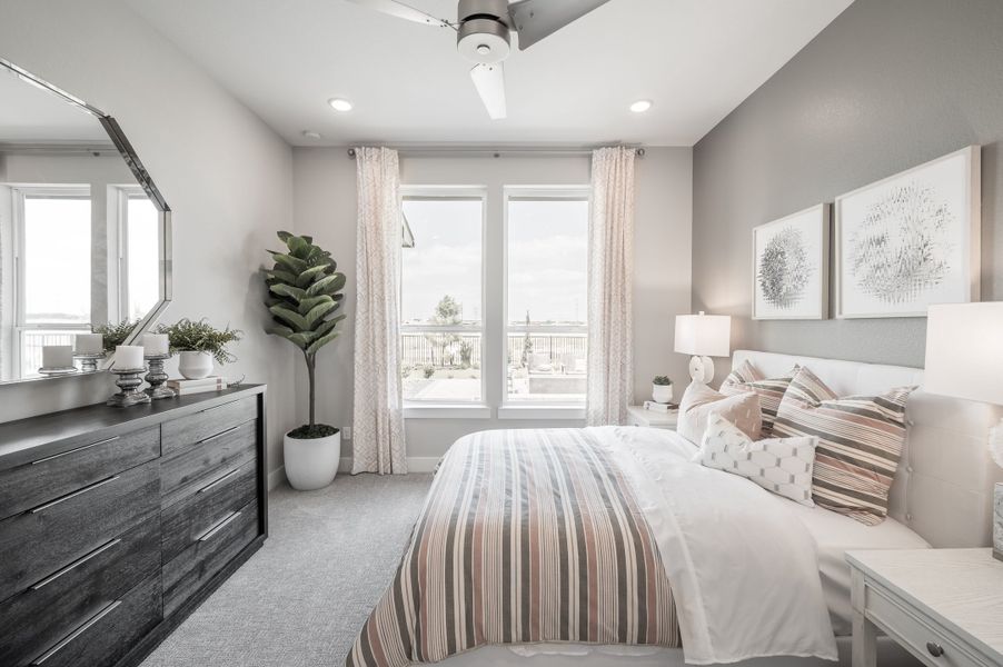 Representative furnished interior of a home built from the Casoria by Tri Pointe Homes in The Estates at James Lane, Fulshear (Image 6).