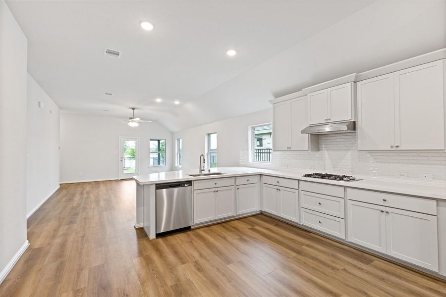 Furnished interior view inside a new home in Sunterra, Katy (Image 15). Furnished interior view inside a new home in Sunterra, Katy (Image 15).