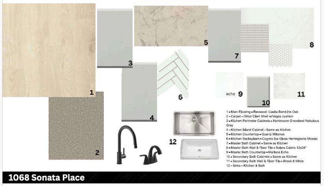 Interior Design Selections - Representative Photo Interior Design Selections - Representative Photo