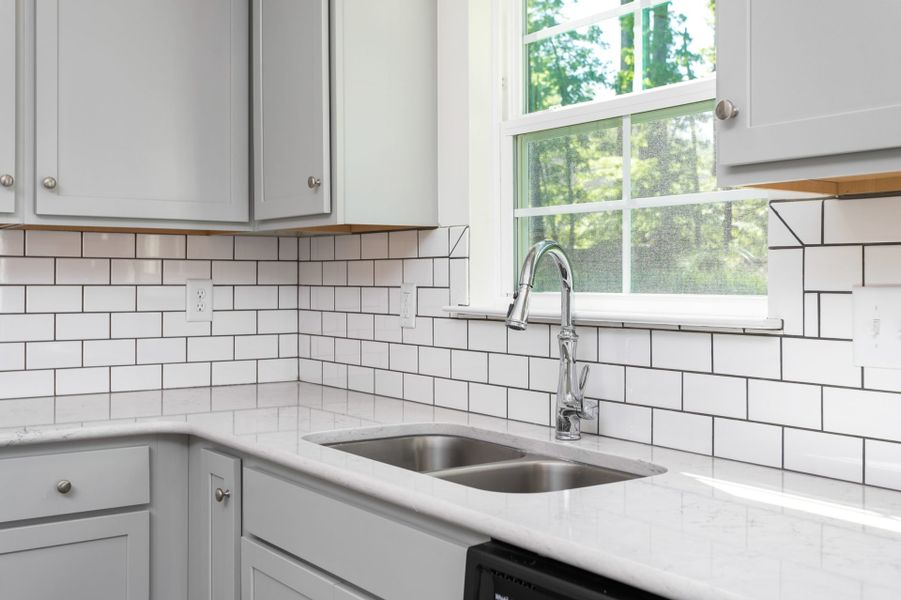 Furnished interior in a model home at Sullivans Reserve in Walkertown (Image 5).