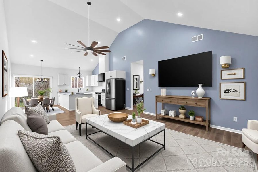 Furnished interior view inside a new home in , Shelby (Image 26).