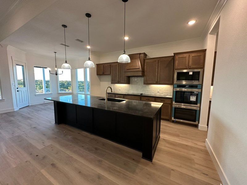 Furnished interior view inside a new home in Eagle Ridge Estates, Weatherford (Image 8). Furnished interior view inside a new home in Eagle Ridge Estates, Weatherford (Image 8).