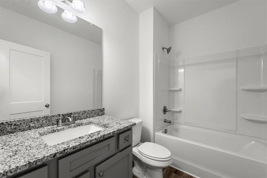 Furnished interior view inside a new home in Ellington Farms, Statham (Image 7).