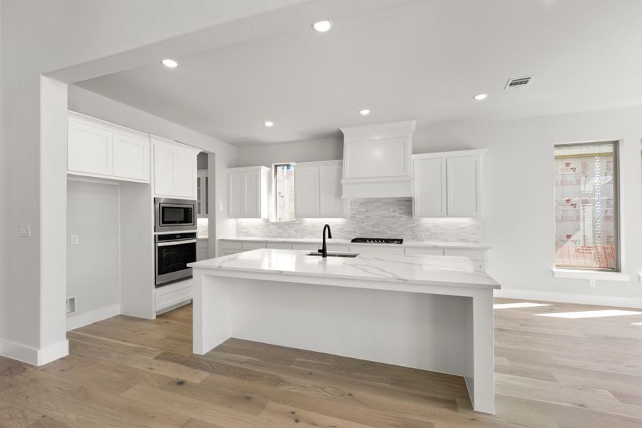 Representative furnished interior of a home built from the 5032 by Tradition Homes in Lakewood at Brookhollow – 60′ Lots, Prosper (Image 5).
