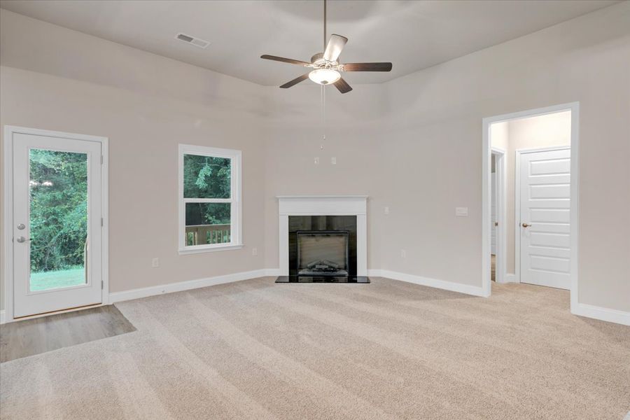Spacious, unfurnished interior of a new home in Scarlett Place, Bowdon (Image 19).